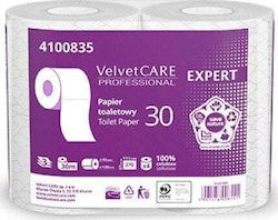 Velvet Тоалетна Хартия 4 Ролки 3 Пластове 4 Опаковки