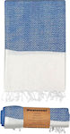 Summertiempo Beach Towel Blue 180x90cm.