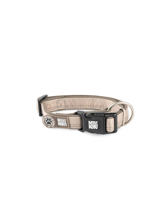 Max & Molly Hundehalsband in Beige Farbe Mittel