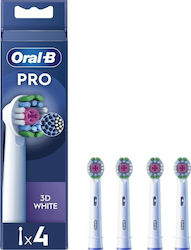 Oral-B Pro 3D White Ανταλλακτικά για 4τμχ