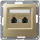 Ospel Doppelter in Silber Farbe GPT-2YN/m/28
