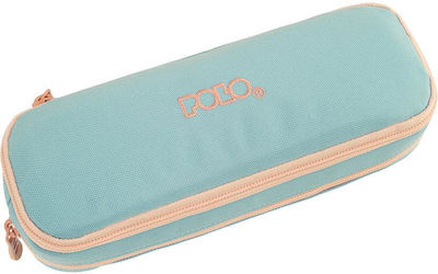 Polo Duo Box Pencil Case with 2 Compartments Turquoise