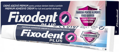 Fixodent Denture Adhesive Cream 40gr