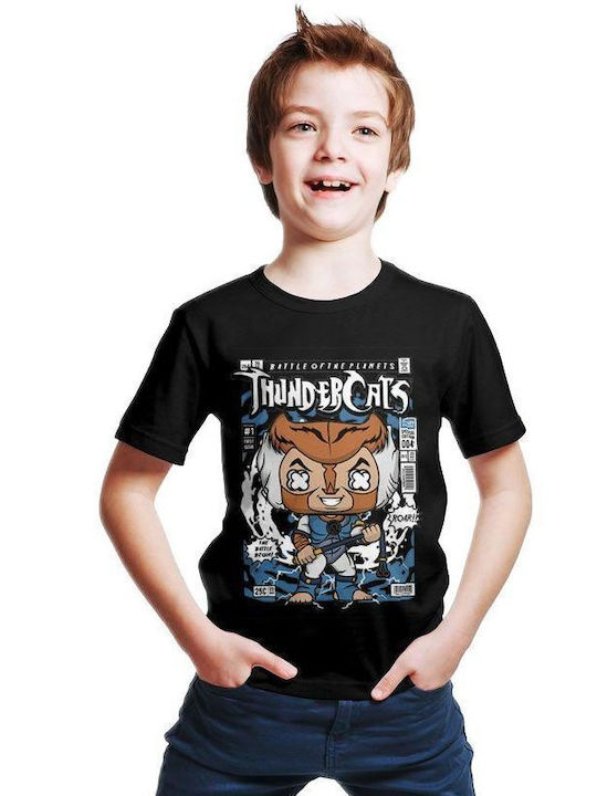 Pop Culture Kids T-shirt Black Tygra