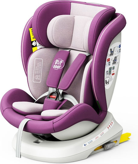 Buf Boof Twt Plus Deluxe Baby Car Seat i-Size with Isofix Purple 0-36 kg