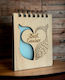 LifeLikes Notizblock Spirale Beige