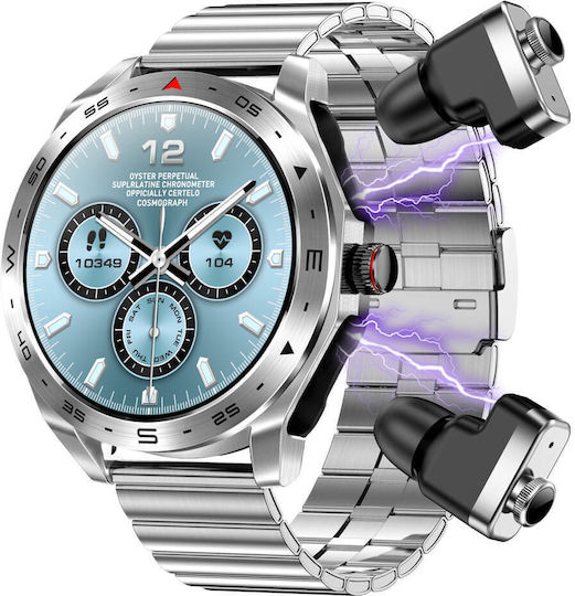 Microwear K95 Smartwatch (Steel Silver)