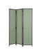 Bizzotto Screen Decorativ Paravan Lemn Green 135x180cm