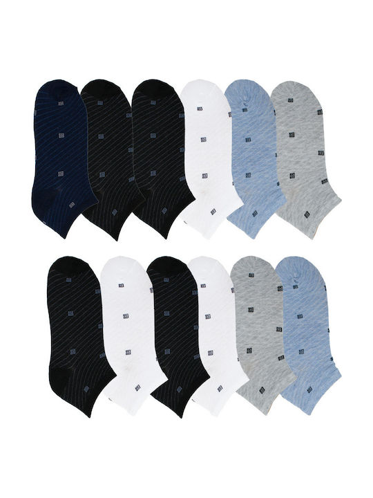 Bonito Herren Socken Mehrfarbig 12Pack