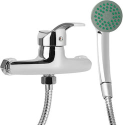 Sanitec Amestecare Baterie Dus Set complet Gri Sanitec Amestecare Baterie Dus Set complet Gri