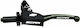 Scar Motorcycle Clutch Lever Black CPCL3