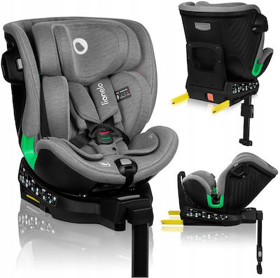 Lionelo Harmony Καθισματάκι Αυτοκινήτου i-Size 0-36 kg με Isofix Gray Concrete Bamboo