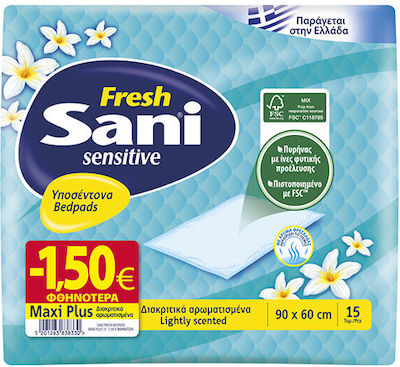 Sani Incontinence Underpads 60x90cm 15pcs