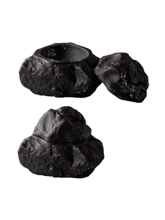 Ready Decorative Bowl Black 16.5x16.5x13.5cm