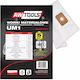 AWTools Σακούλες Σκούπας 5τμχ Συμβατή με Σκούπα Bosch / Einhell / Dexter / Karcher / Makita / Nilfisk