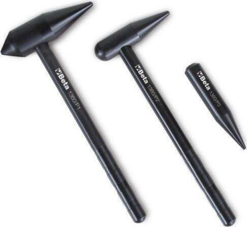 Beta Set Hammers 210gr with Plastic Handle 1360/KP3
