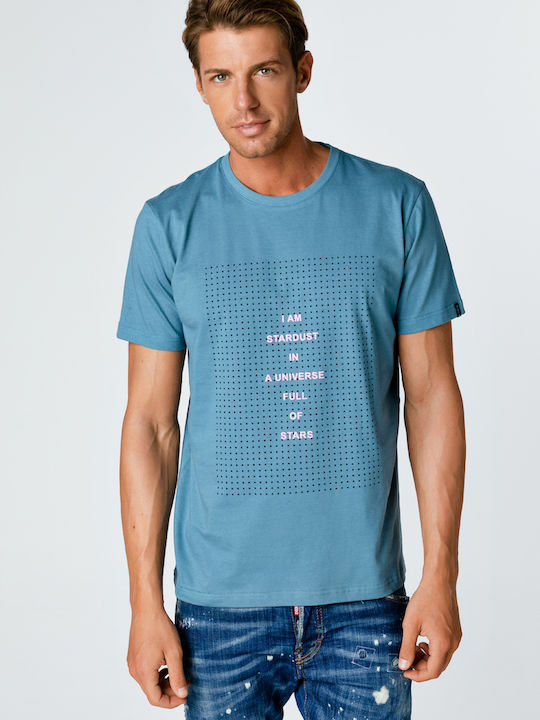 Santana T-shirt Μπλε