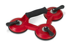 Rubi Aluminum Triple Work Suction Cup with Max Lifting Weight 100kg