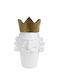 Arpimex Srl Planter Ceramic White 23x23x14cm.