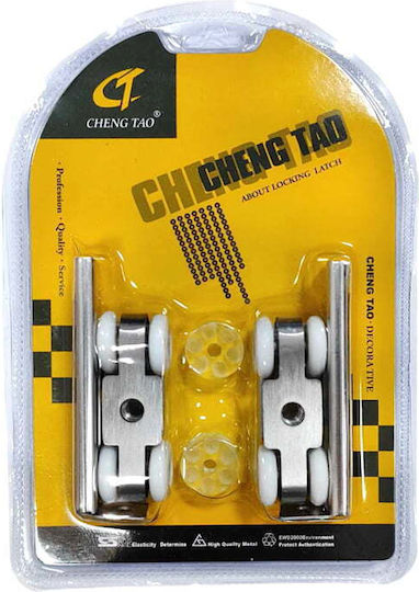 Cheng Tao Ροδάκι Εξάρτημα Συρόμενων Πορτών Wheels Shower Bathroom Glass Sliding Door