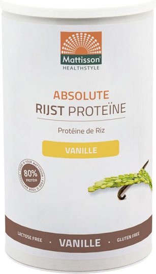 Mattisson Rice Protein Powder 80% Без Глутен & Лактоза с Вкус Ванилия 500гр
