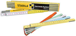 390092 Wooden Folding Ruler 2m
