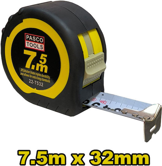 Pasco Tape Measure 32mm x 7.5m