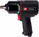 Airpress 45411 Luftschlagschrauber 1/2" mit Maximalem Drehmoment 183,55kgm