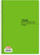 +Efo Spiral Notebook Homework B5 90 Sheets 3 Subjects 1pcs