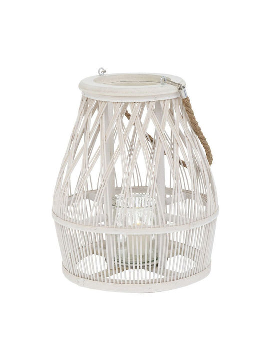 Boltze Bamboo Lantern Beige 29x29x34cm