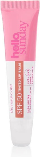 Hello Sunday Lip Balm SPF50 Mauve 15ml