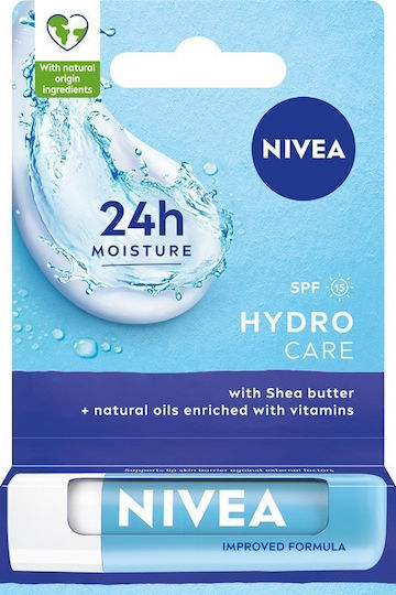 Nivea Hydro Care Lip Balm SPF15 Hydro Care 4.8gr