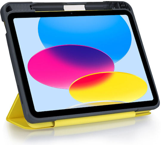 Deqster Deqster Flip Cover Durable Yellow for iPad 2022 10.9''