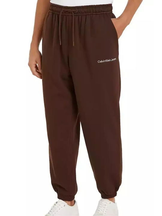 Calvin Klein Herren-Sweatpants Dark Chestnut