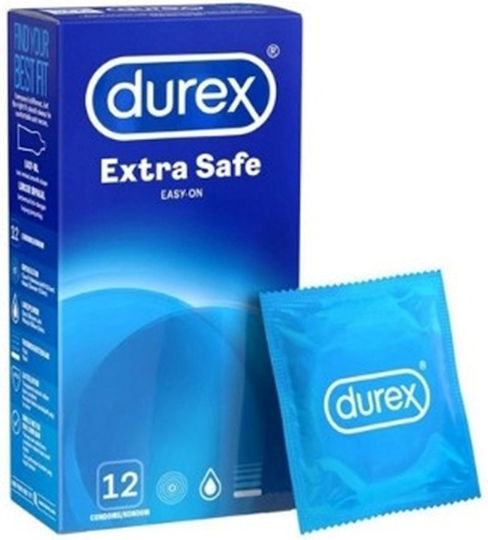 Durex Προφυλακτικά Extra Safe 12τμχ 52mm