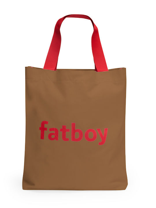 Fatboy Cotton Shopping Bag in Brown color
