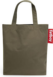 Fatboy Cotton Shopping Bag in Green color