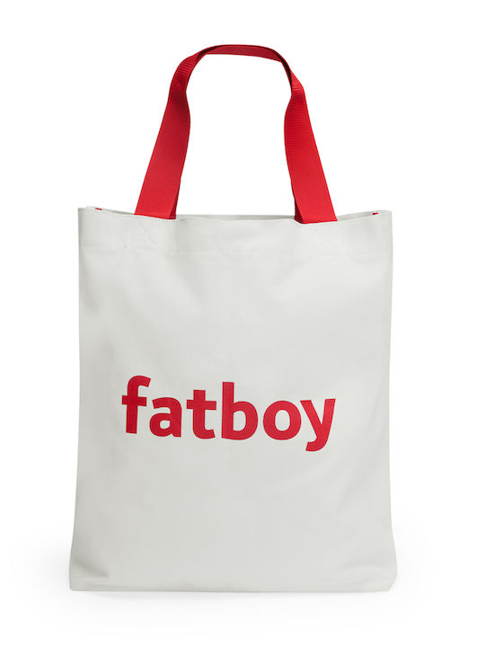 Fatboy Cotton Shopping Bag in White color
