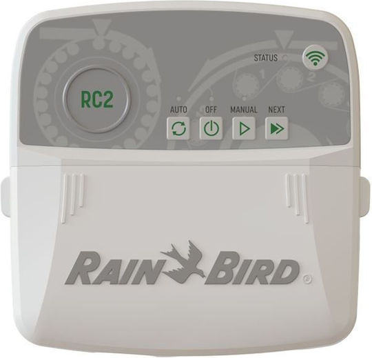 Rainbird RC2 Разработчик на поливане Стена Електрически 4 Разпределения с Wi-Fi