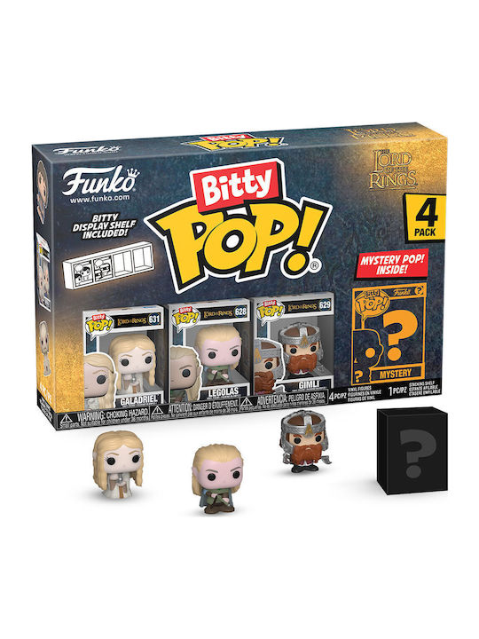 Funko Bitty Pop! Movies: Lord of the Rings - Galadriel, Legolas, Gimli & Mystery Chase 4τμχ