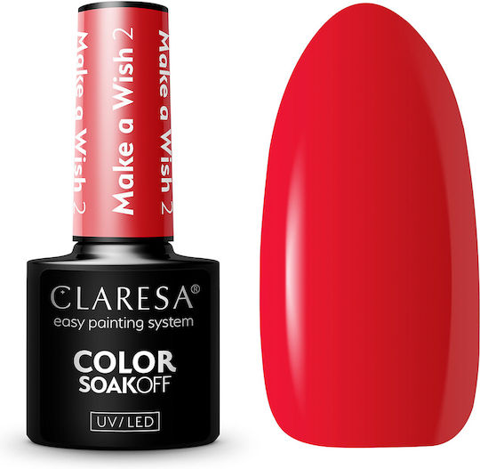 Claresa Make a Wish 2 Gel Nagellack Mit Glitzer 5g