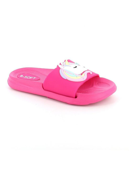 B-Soft Kids' Slides Pink