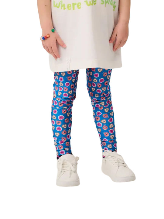 PCP Kinder Leggings Lang Blau Genesis