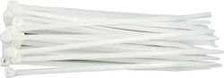 Vorel Plastische Kabelbinder 280mmx4,8mm in Weiß Farbe 100 Stück 73909