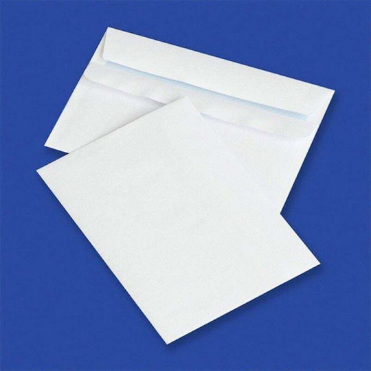 Office Products Set de plicuri Corespondență cu Autocolant 1000buc 11.4x16.2cm în Alb Culoare
