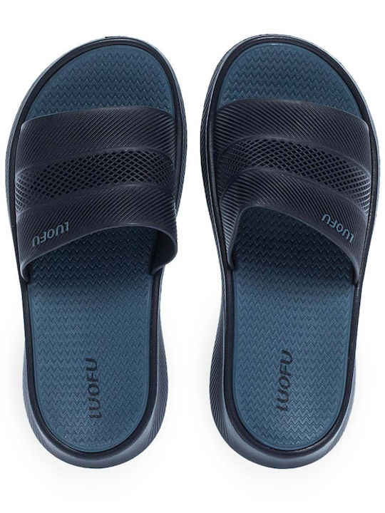 Luofu Men's Slides Blue