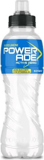 Powerade Energy-Drink Aktiv-Zitrone Null mit Kohlensäure, Zuckerfrei 500ml