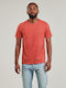 Levi's Original Hm Herren T-Shirt Kurzarm Rot