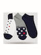 John Frank Men's Socks Multicolored 3Pack