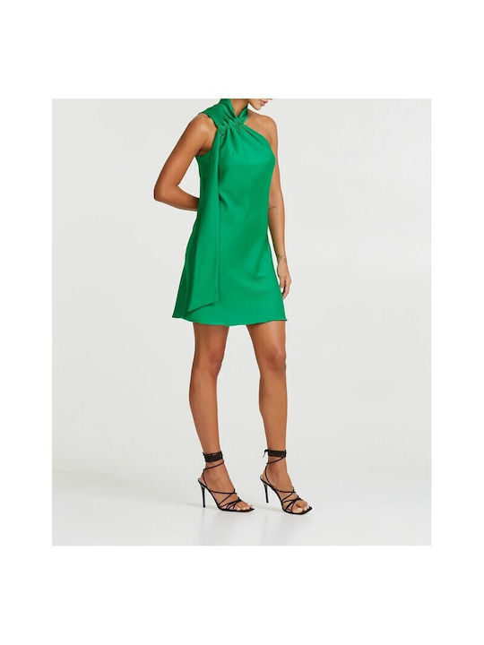 Lynne Dress Satin Green